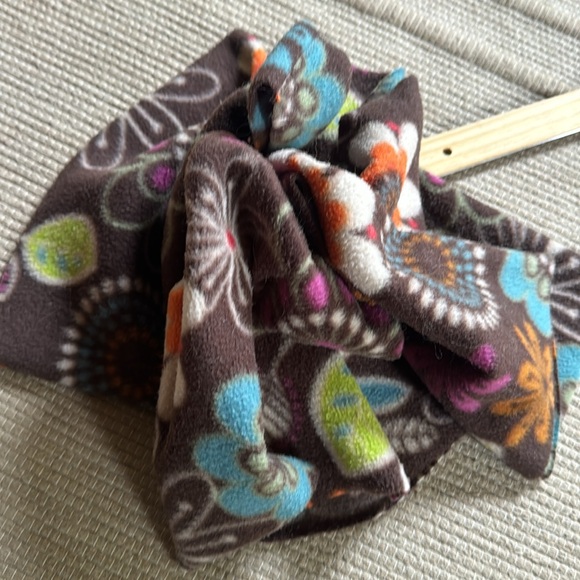 3 Neck gators warmer set hand sewn brown blue multi  floral fun soft NEW O/S - Picture 9 of 9